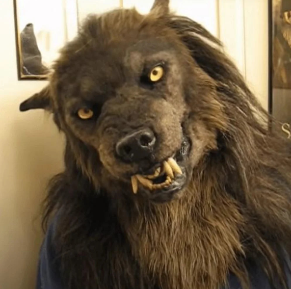 Wolf Head Mask 🐺🩸