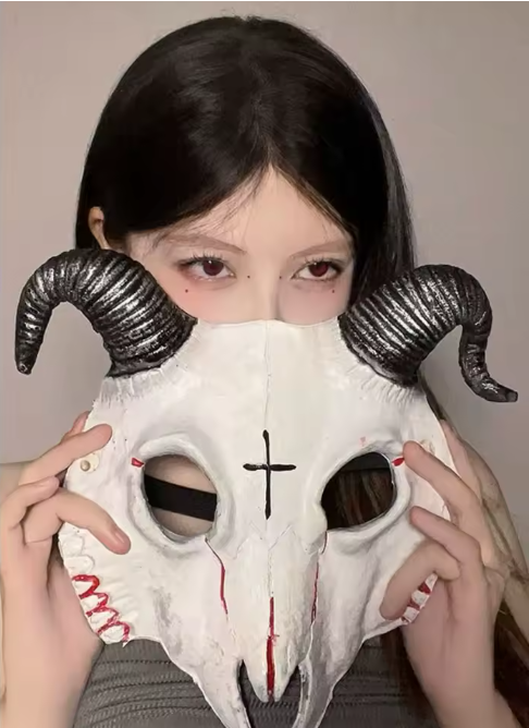 Horn Goat Skull 🐑💀